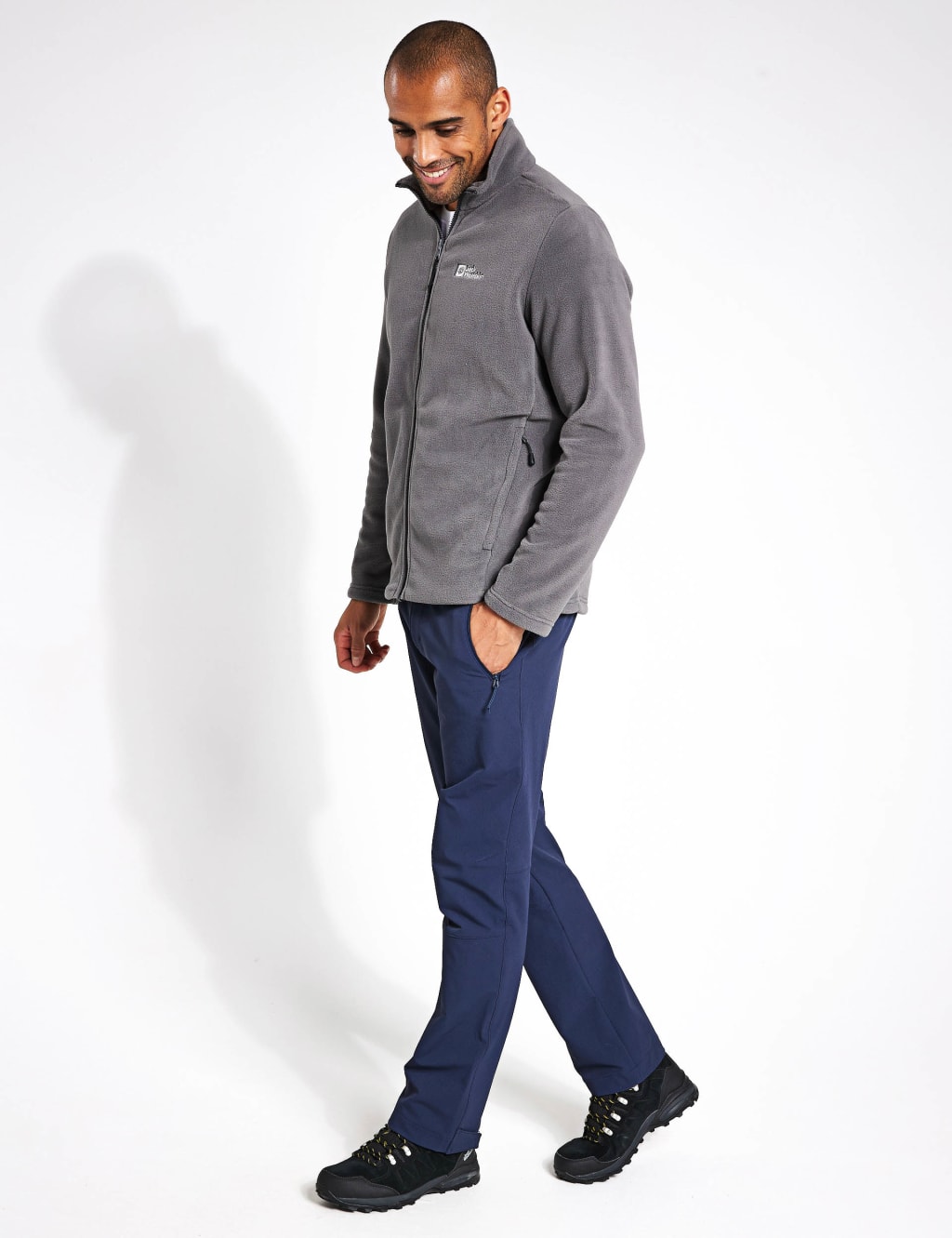 Winterstein Polar Fleece Zip Up Funnel Neck Jacket 2 of 4