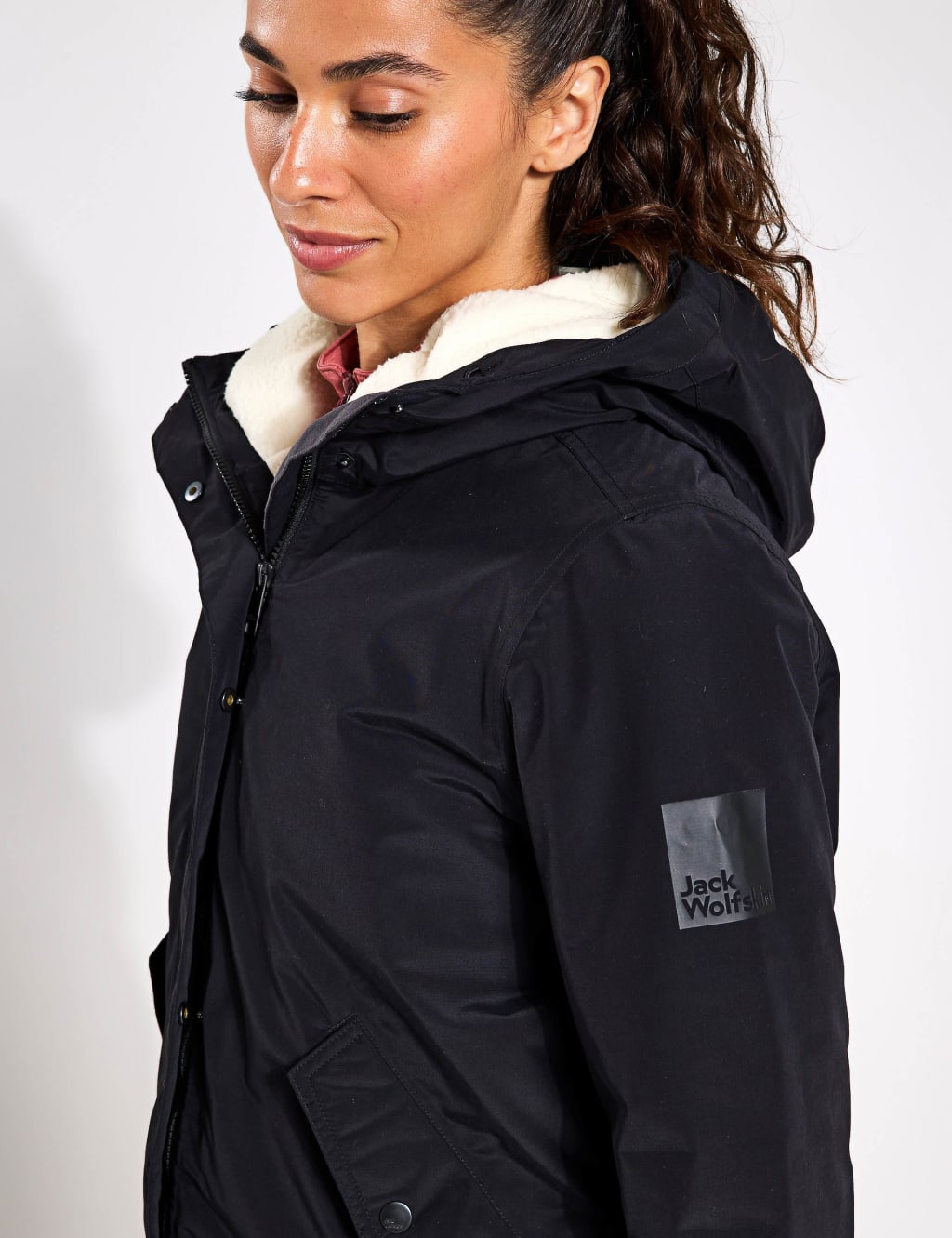 Talforst Cotton Blend Waterproof Parka Coat 3 of 5