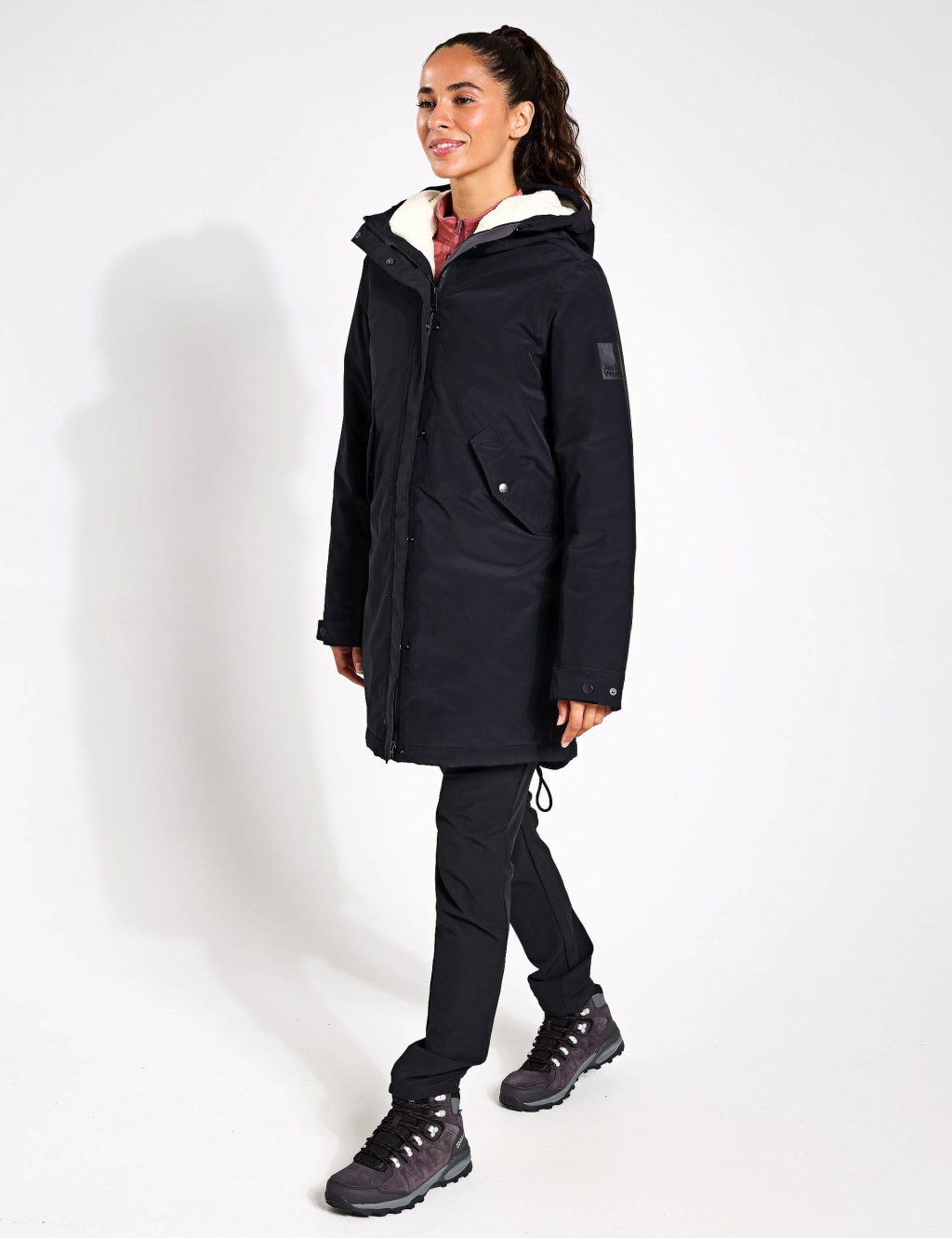 Talforst Cotton Blend Waterproof Parka Coat 4 of 5