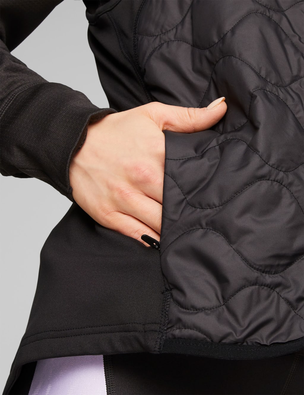 Run Cloudspun Padded Zip Up Running Gilet 3 of 6