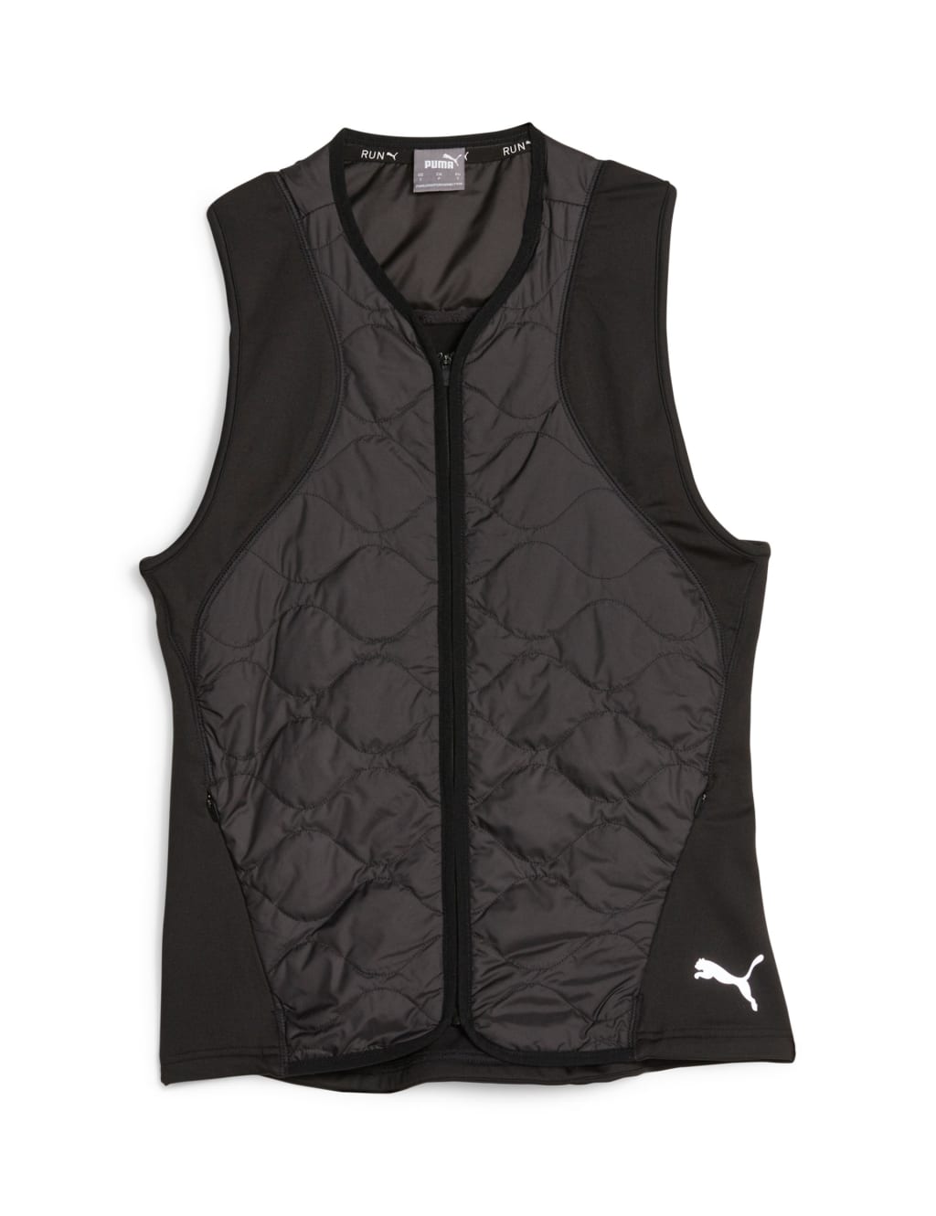 Run Cloudspun Padded Zip Up Running Gilet Puma M S