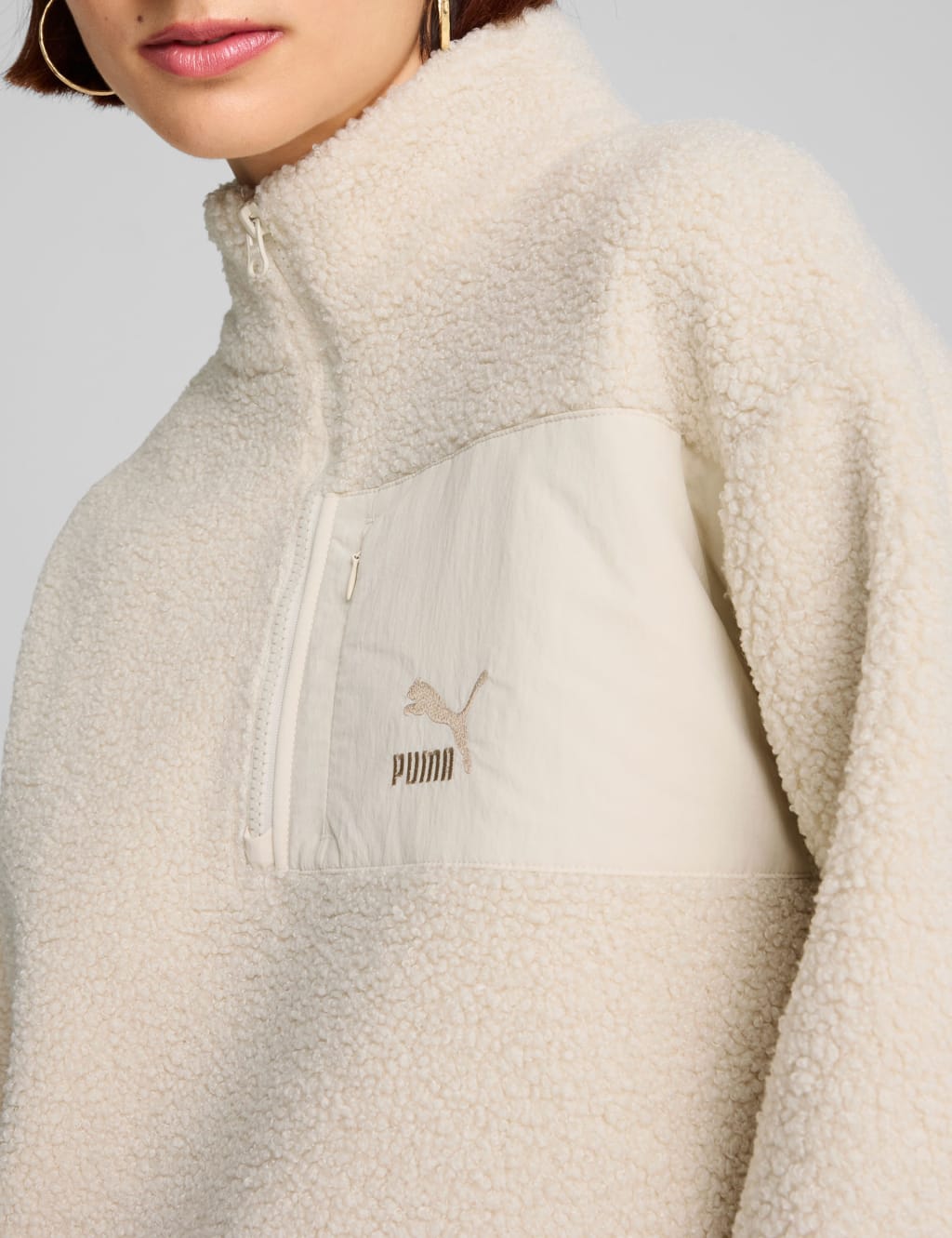 Classics Winterized Fleece Half Zip Sweatshirt 6 of 6