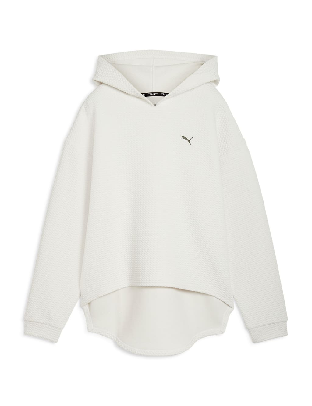 Q4 Studio Cotton Blend Textured Hoodie 2 of 7