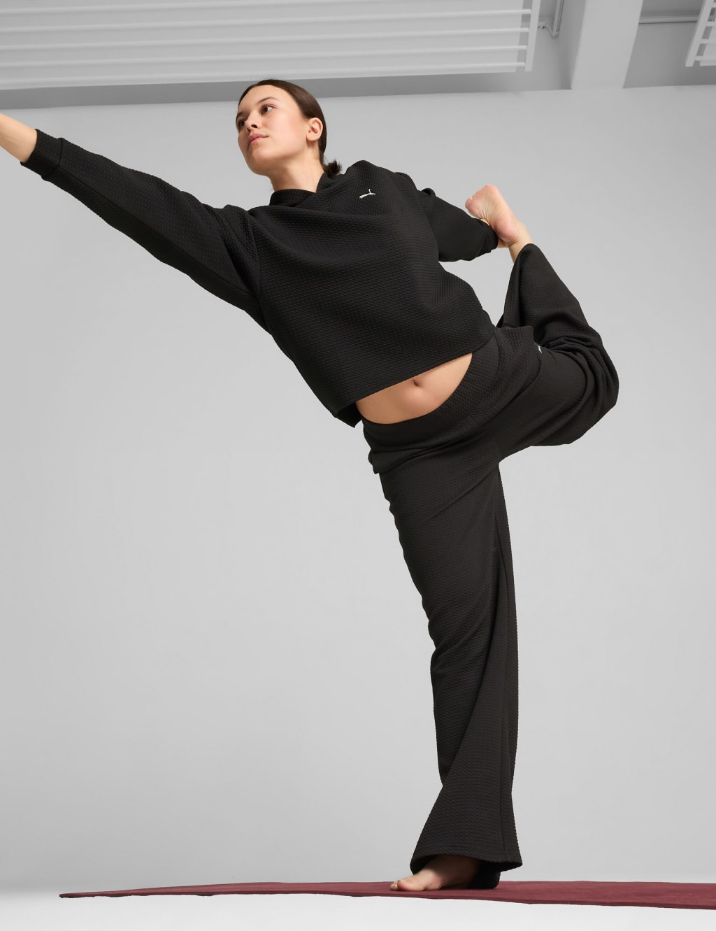 Q4 Studio Cotton Blend Textured Hoodie 8 of 8