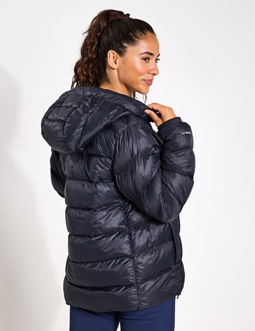 Padded hooded puffer jacket sale
