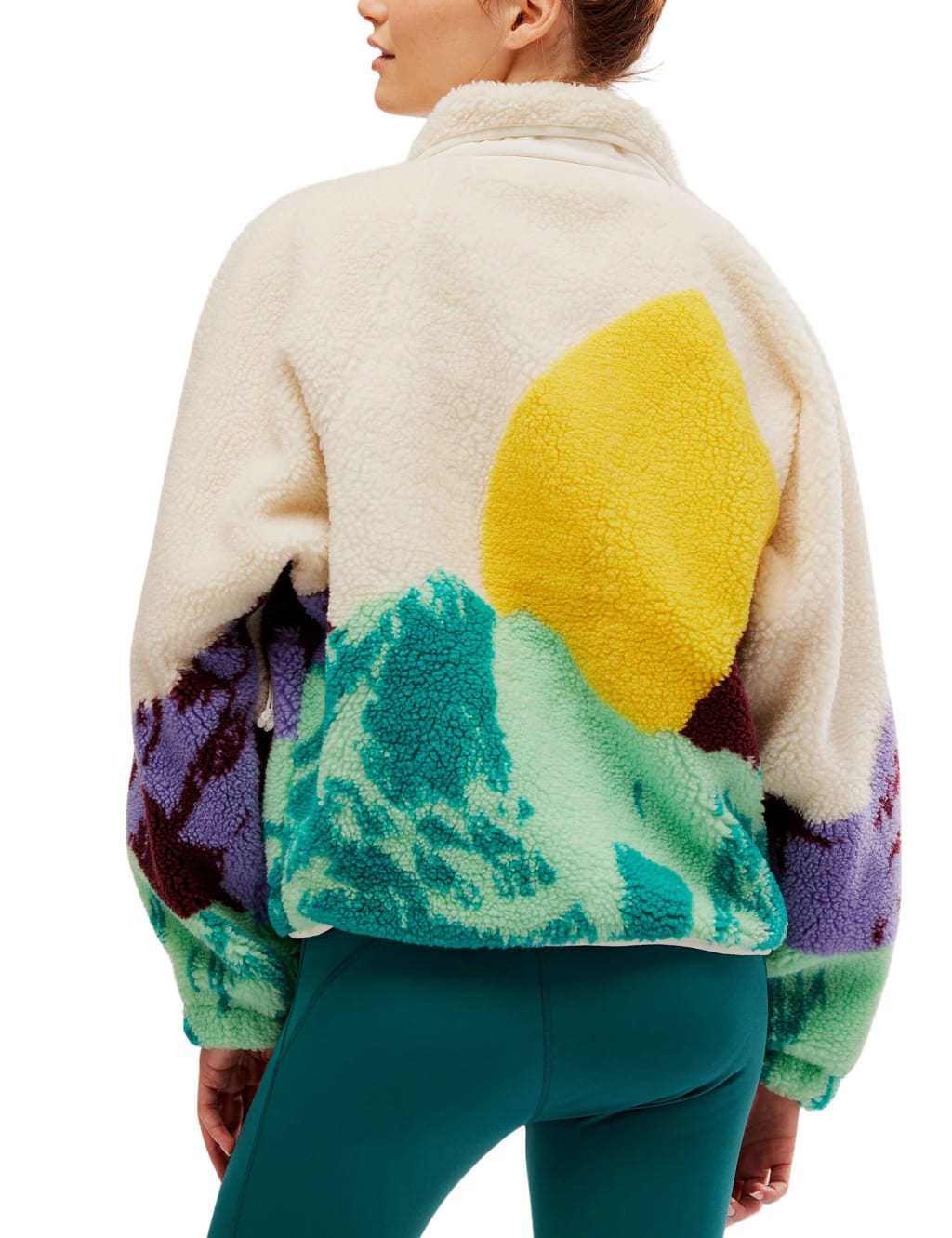 Rocky Ridge Patterned Fleece Jacket 4 of 6