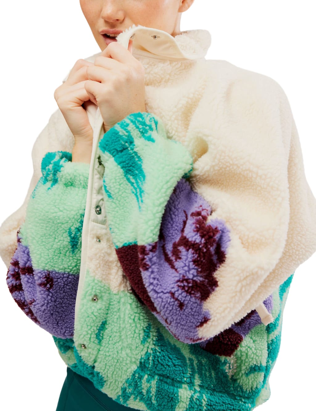 Rocky Ridge Patterned Fleece Jacket 5 of 6