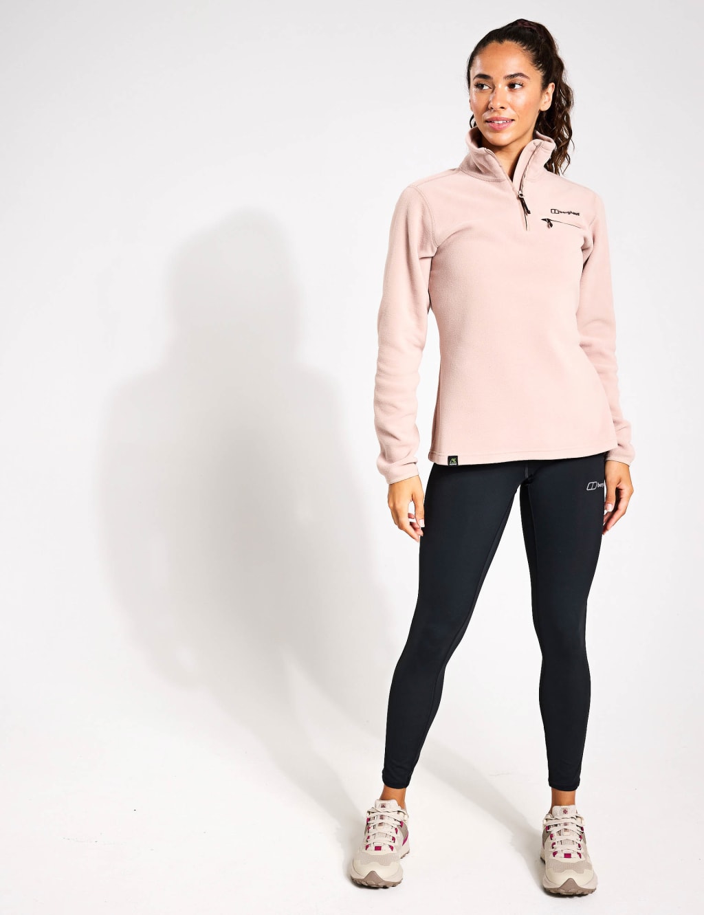 Polartec half zip fleece sales