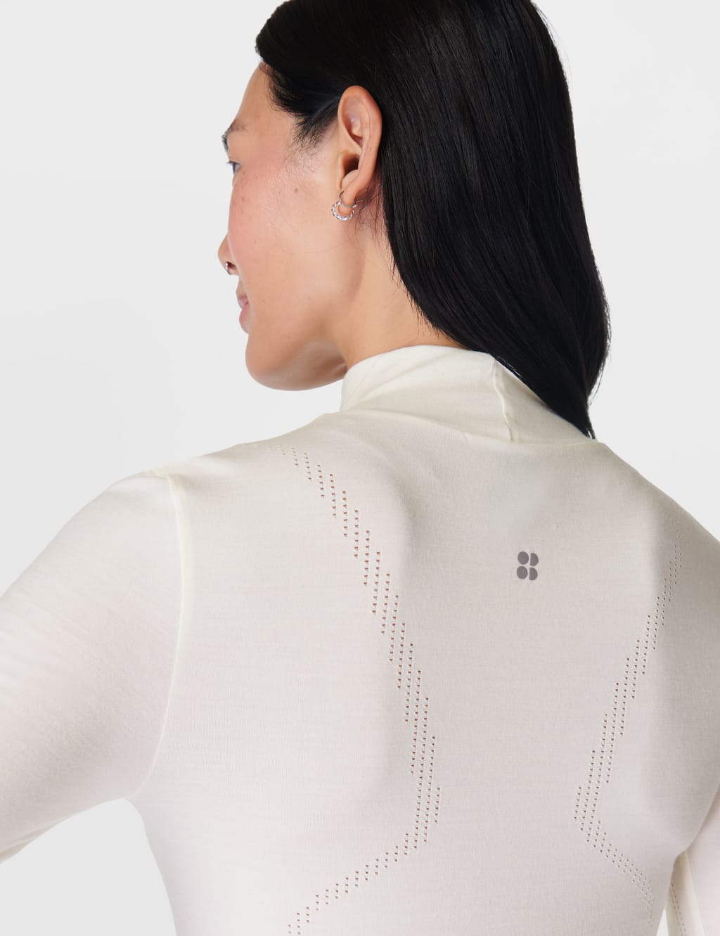 Wool Blend High Neck Base Layer Top 6 of 6