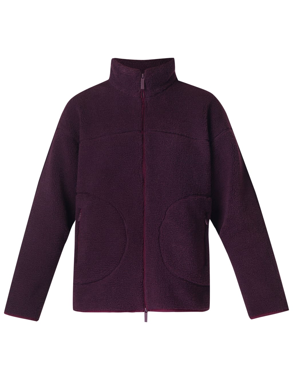 Plush fleece jacket best sale