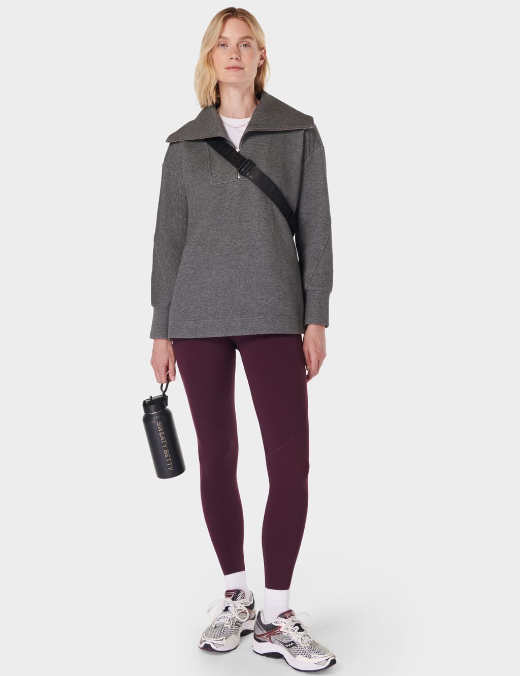 Sweaty betty cool it zip hoodie top
