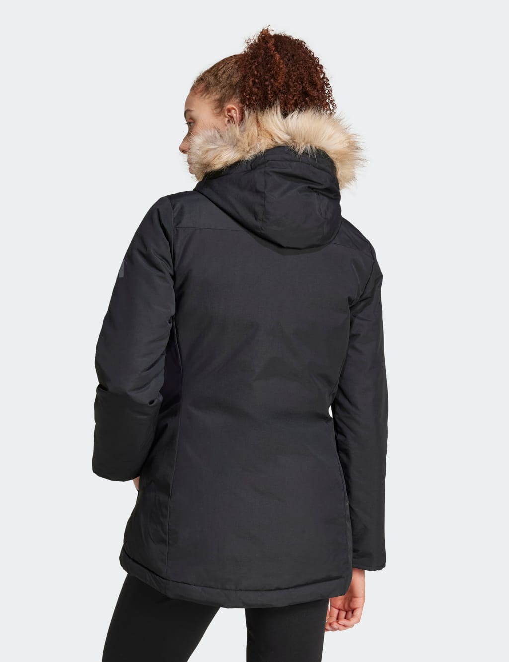 Paveric Faux Fur Trim Hooded Parka Coat 4 of 6
