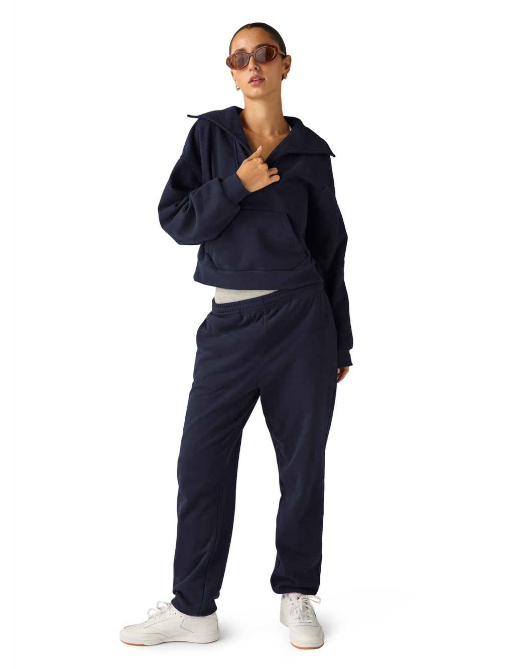 Street Smart Cotton Rich Collared Sweatshirt 2 of 5
