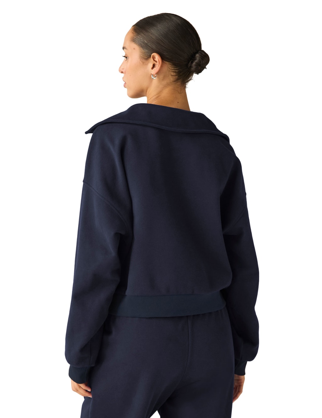 Street Smart Cotton Rich Collared Sweatshirt 4 of 5