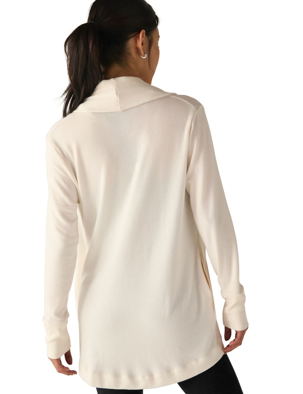 Relax Rib Edge to Edge Relaxed Cardigan 3 of 3