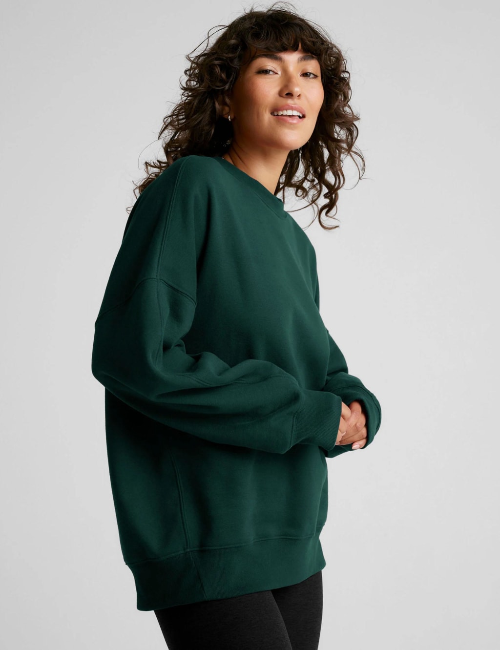 Solstice Cotton Rich Crew Neck Sweatshirt 3 of 4