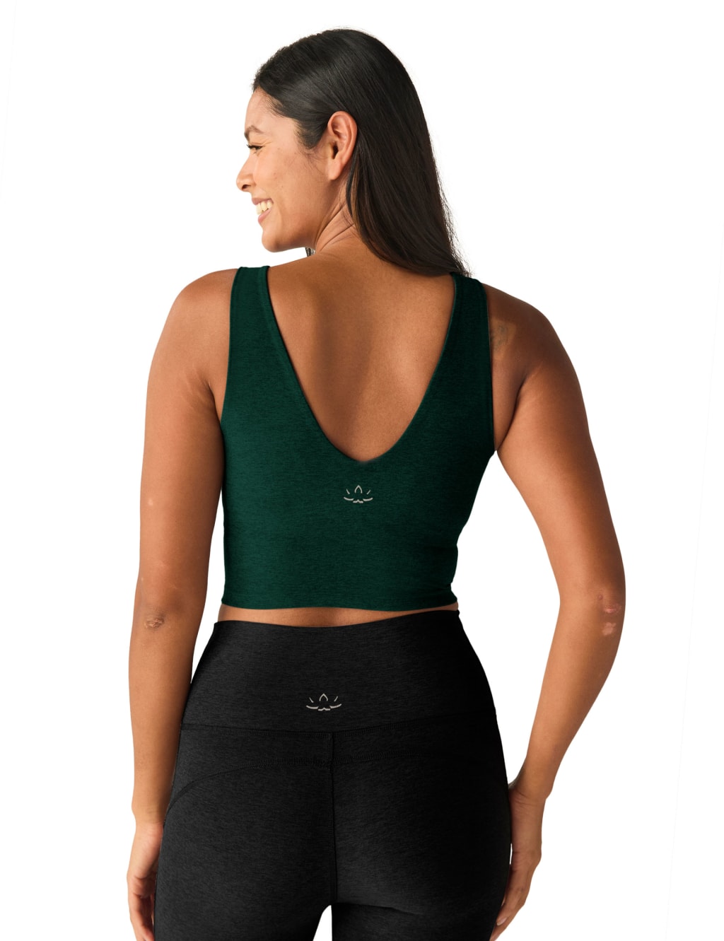Spacedye Good Day V-Neck Crop Vest Top 3 of 3