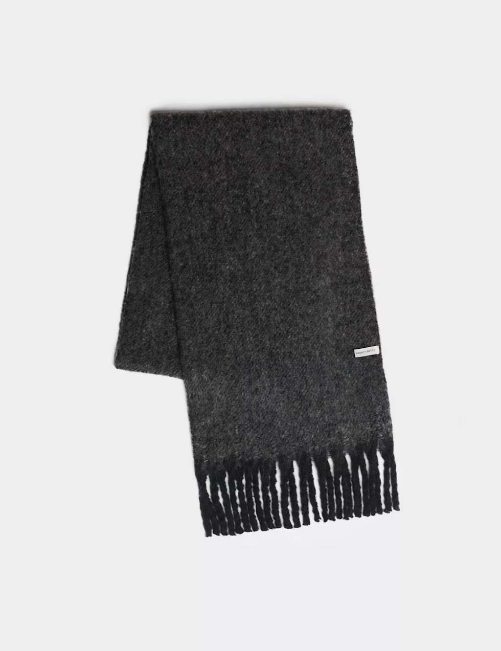 Soft Cloud Knitted Tassel Scarf 4 of 5