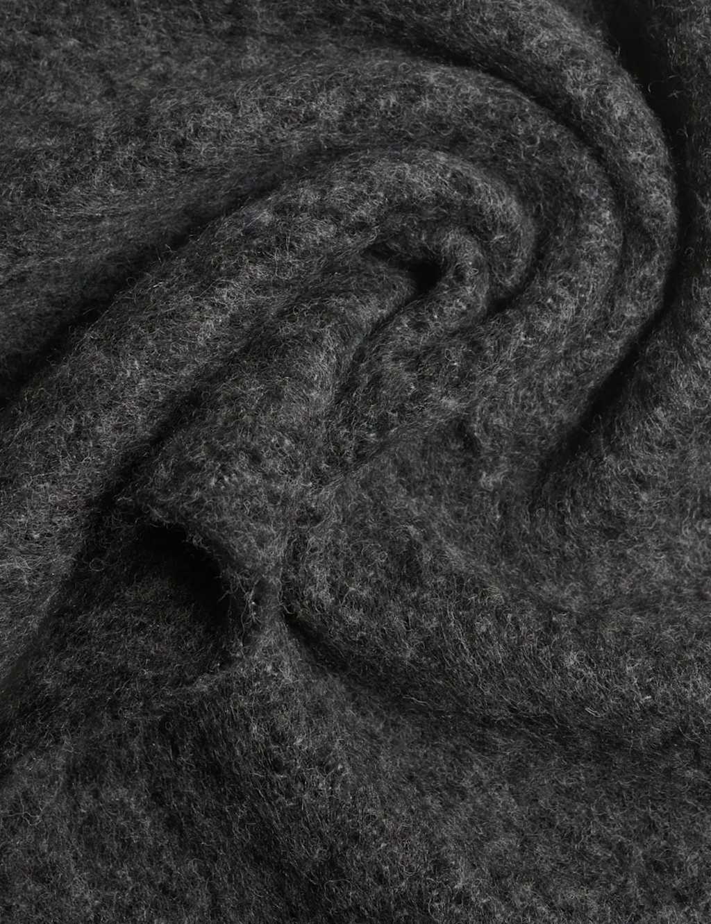 Soft Cloud Knitted Tassel Scarf 5 of 5