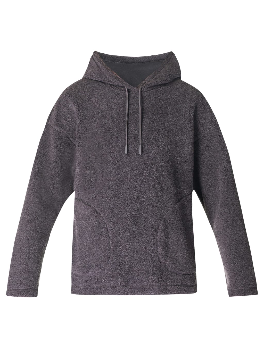 Plush fleece hoodie new arrivals