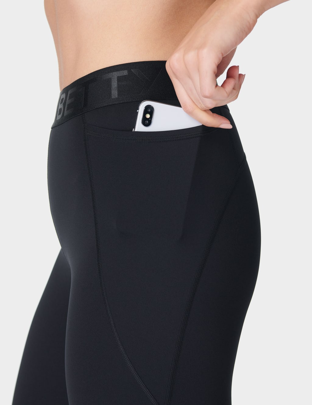 Power Elastic Waist Sculpting 7/8 Leggings 5 of 6