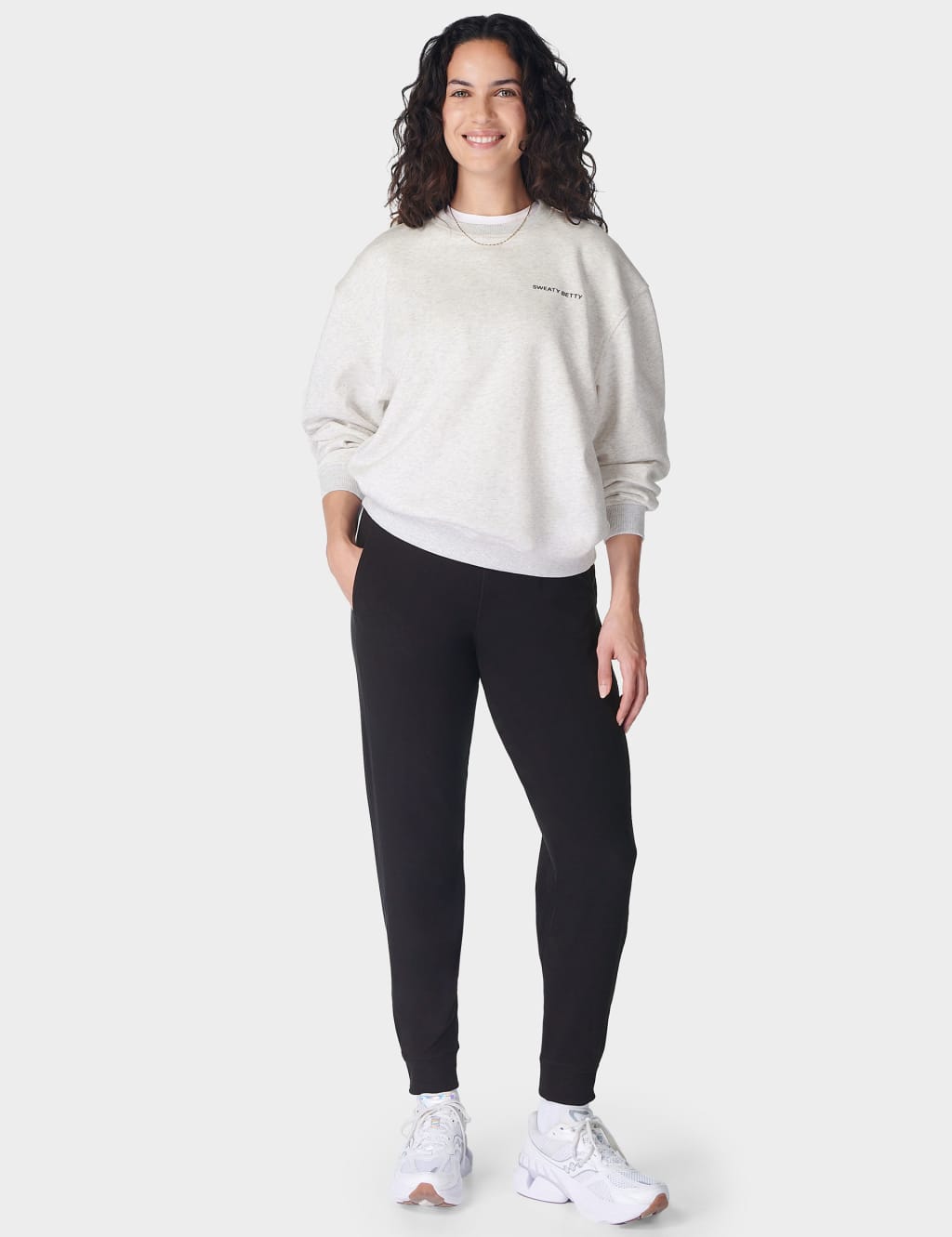 Luxe Cotton Blend Fleece Joggers 3 of 6
