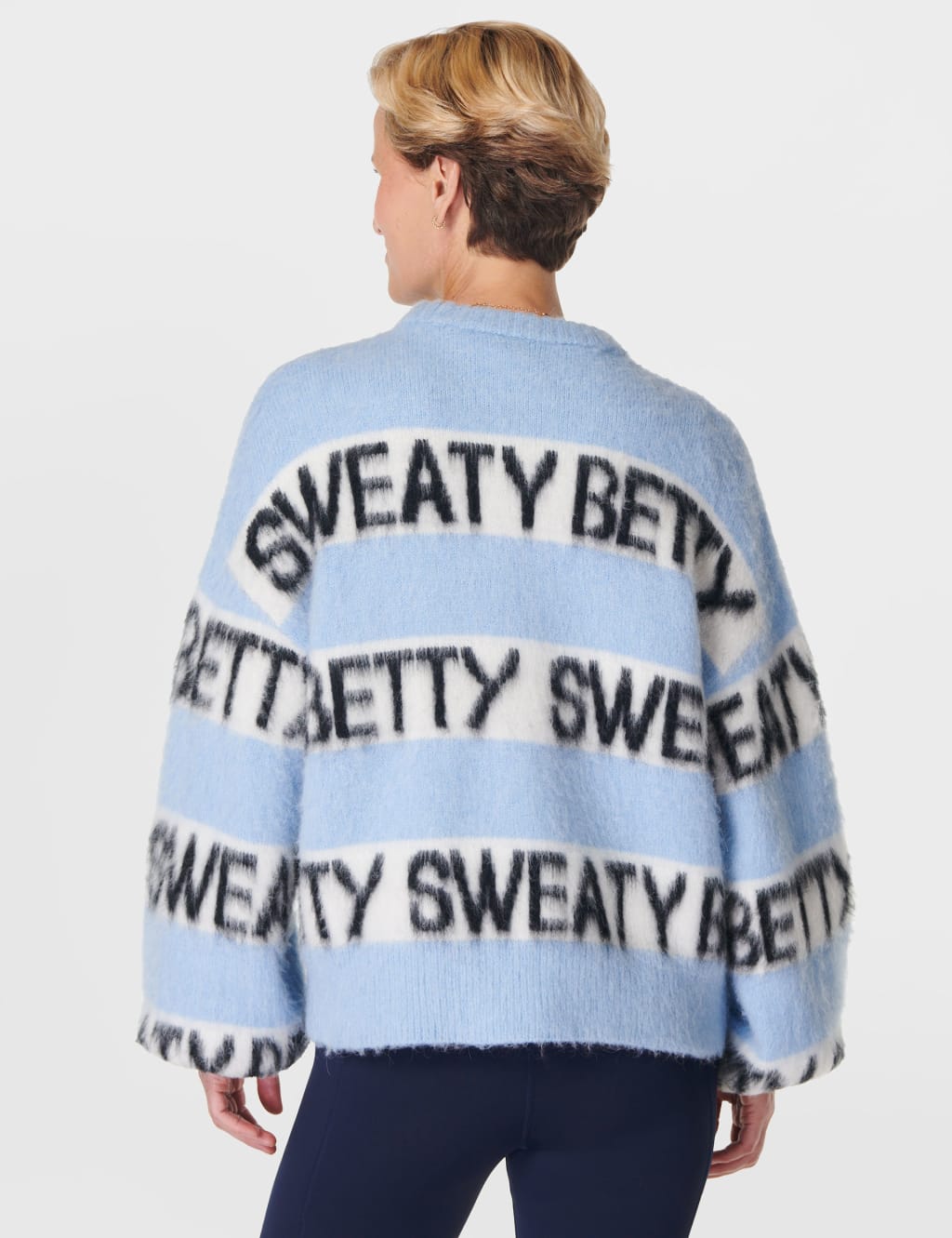 Wool Blend Slogan Jumper with Alpaca 5 of 6