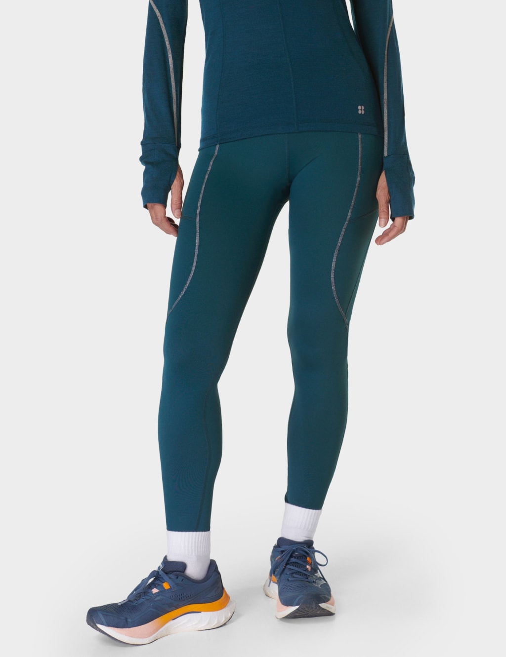 High waist thermal leggings clearance