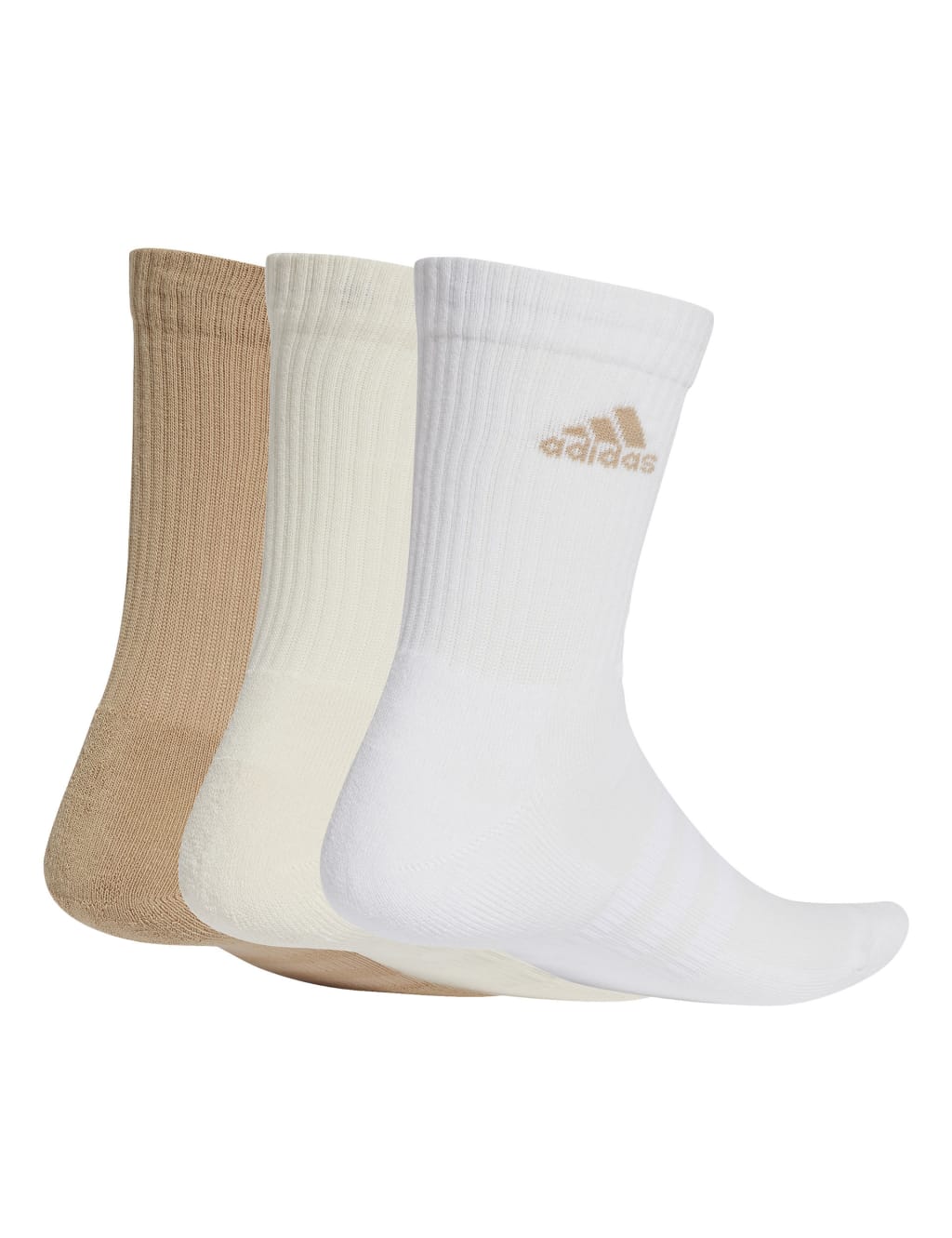3pk Cotton Rich Cushioned Ankle High Socks 2 of 4