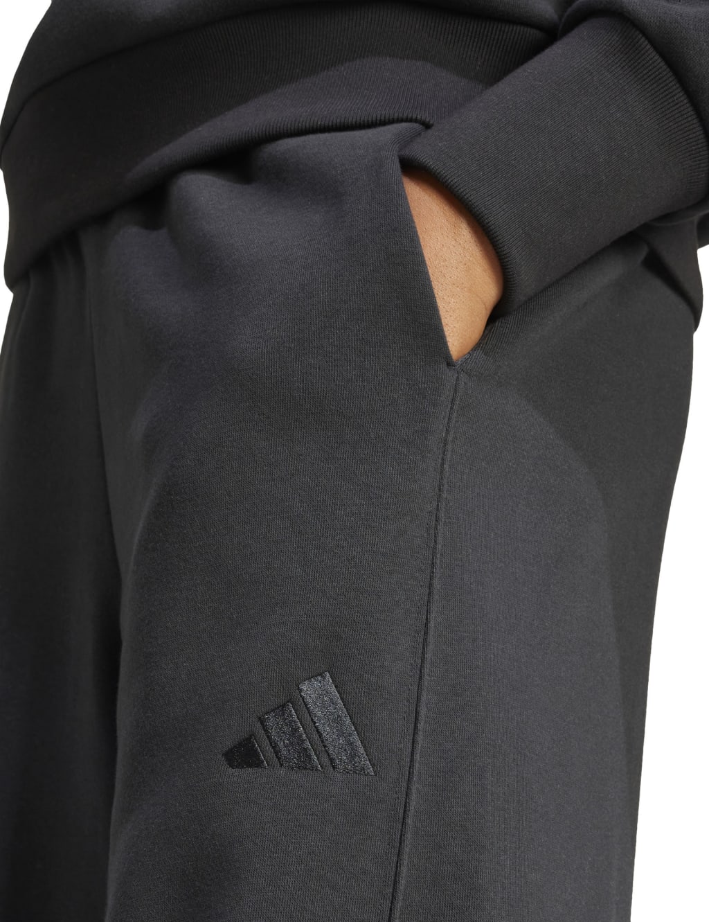 ALL SZN Cotton Rich Fleece Wide Leg Joggers 5 of 6