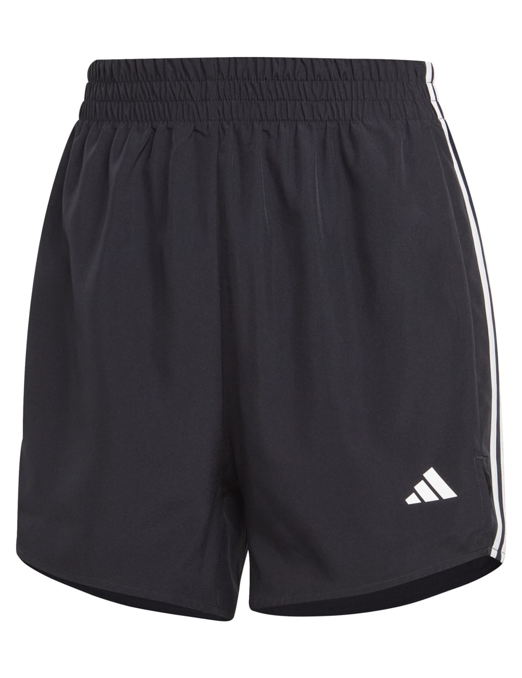 3 Stripes Woven High Waisted Gym Shorts Adidas M S