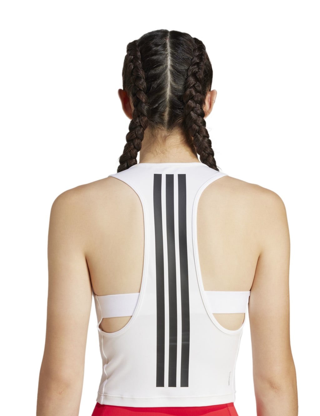 Power 3-Stripes Racer Back Vest Top with Bra 6 of 7