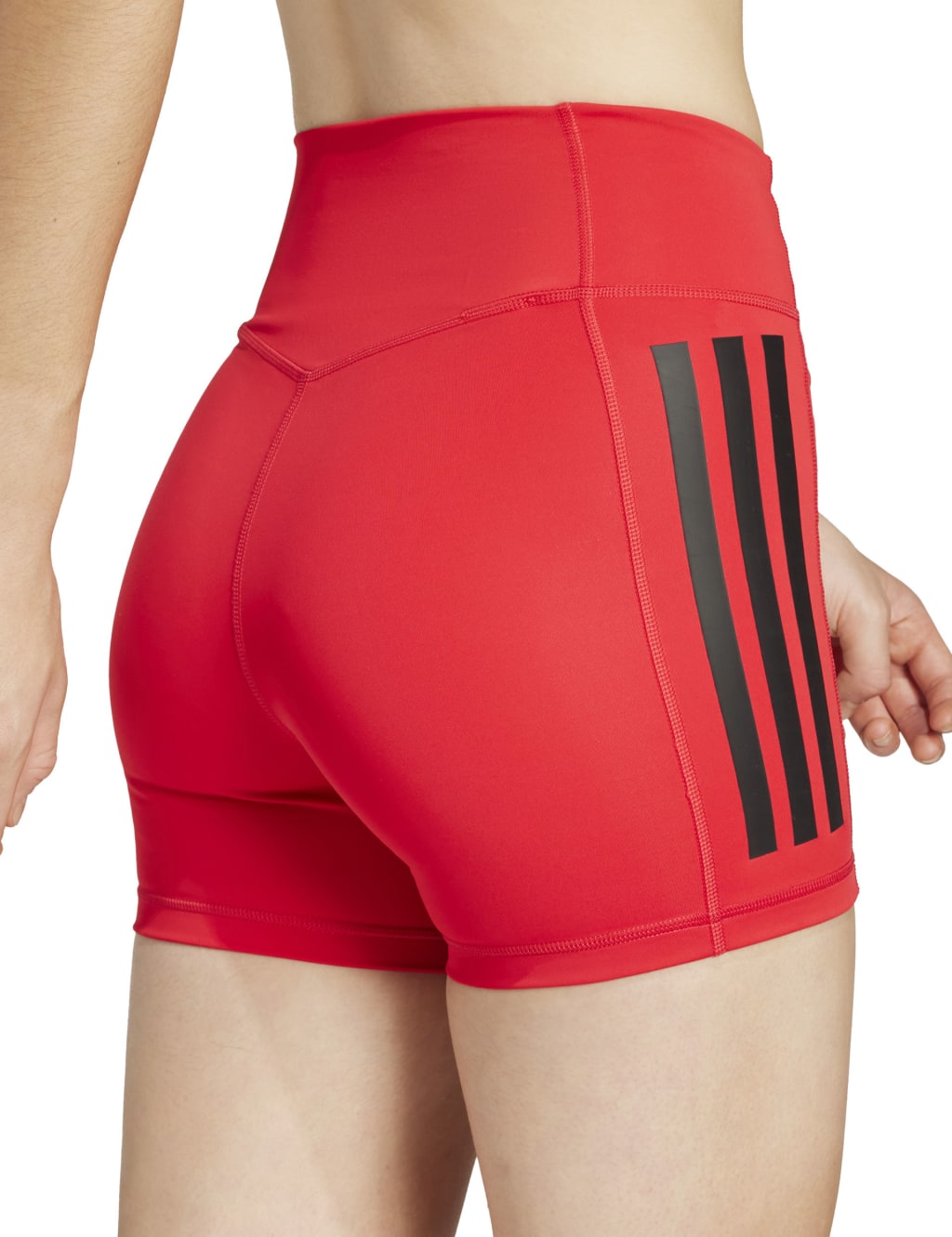 Optime 3-Stripes Compression Sports Shorts 6 of 7