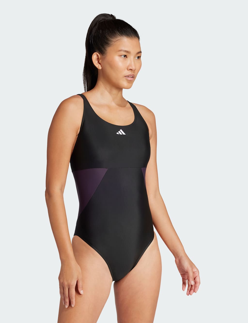 Colorblock C-Back Scoop Neck Swimsuit 2 of 5
