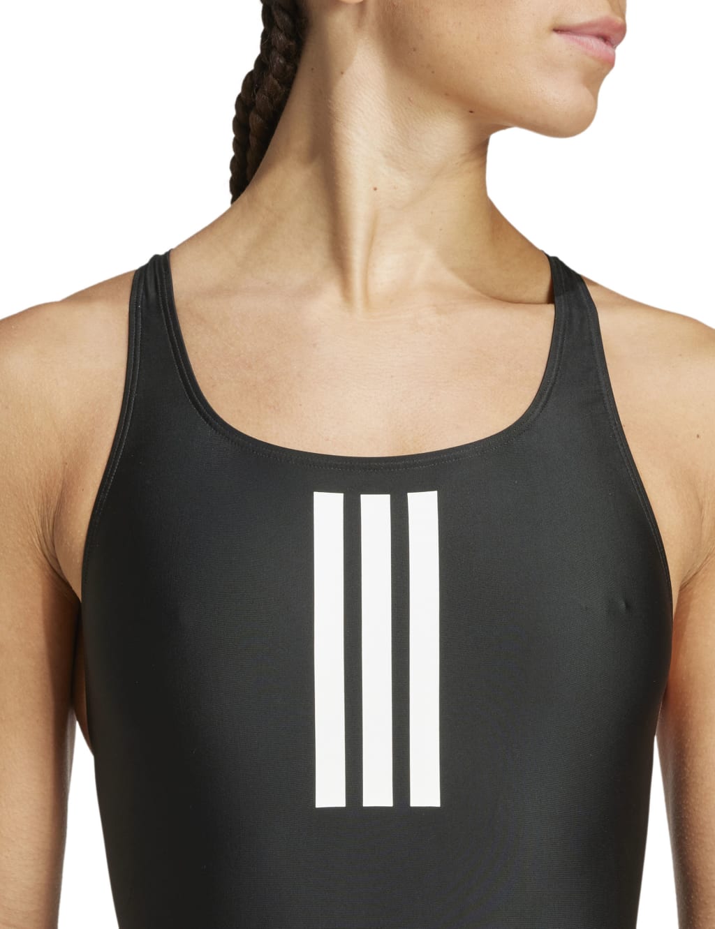 3-Stripes Scoop Neck Swimsuit 5 of 6