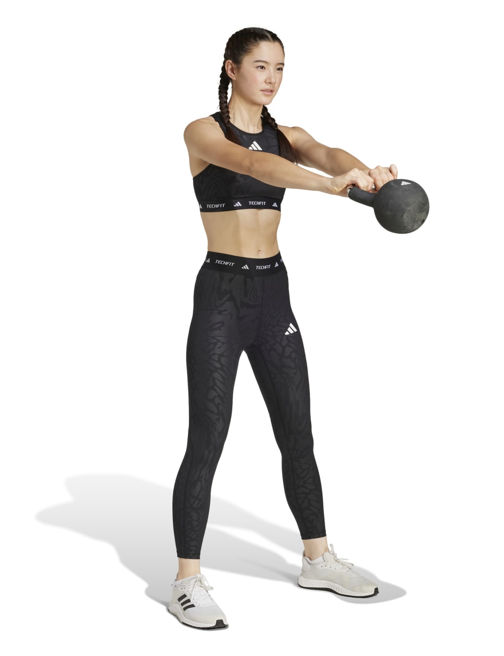 Techfit Animal Print High Waisted 7/8 Leggings 3 of 6