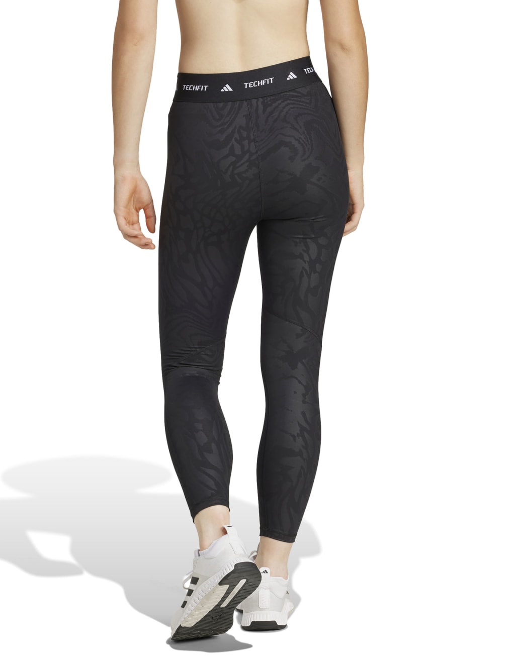 Techfit Animal Print High Waisted 7/8 Leggings 4 of 6