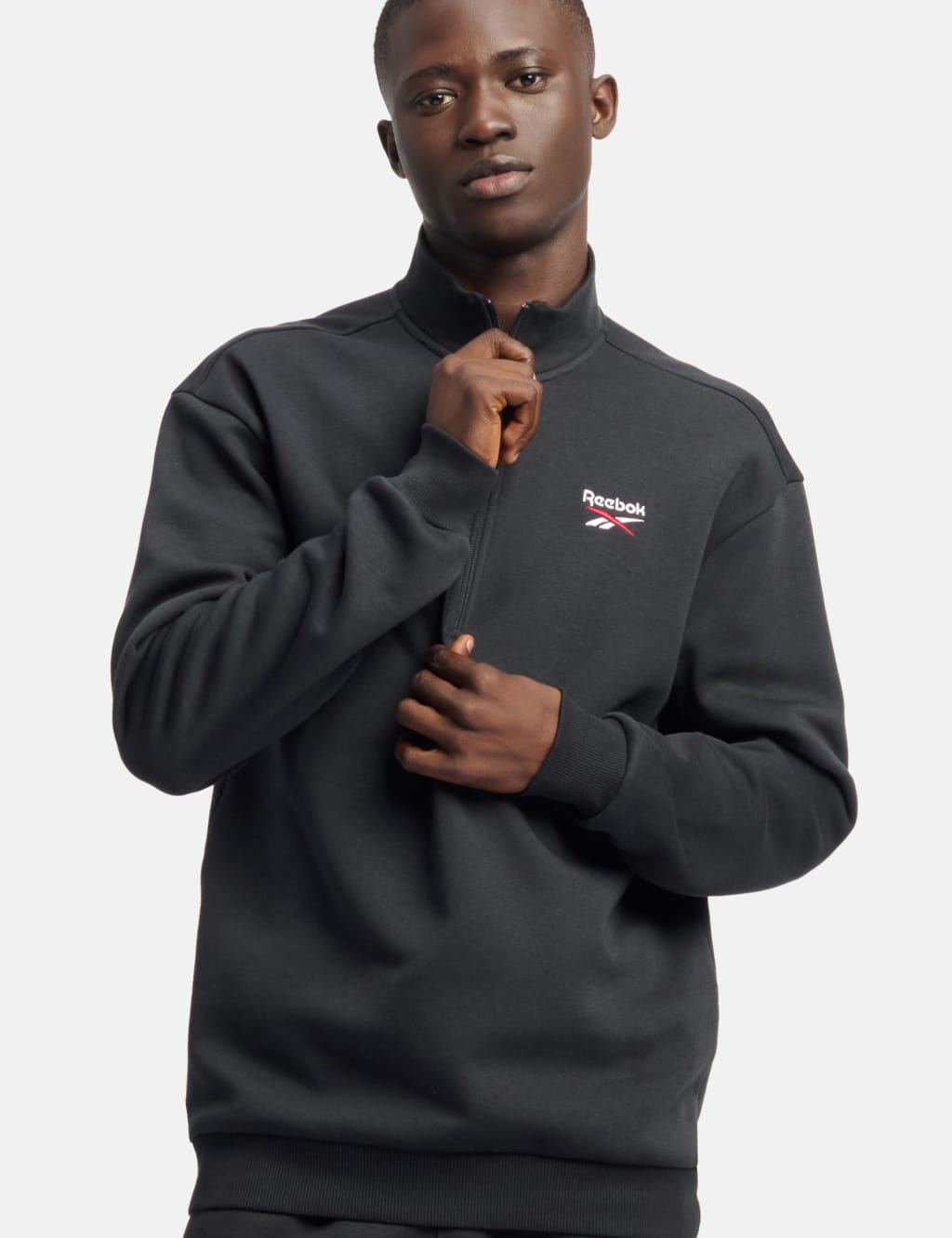 Identity Small Logo Half Zip Sweatshirt 3 of 5