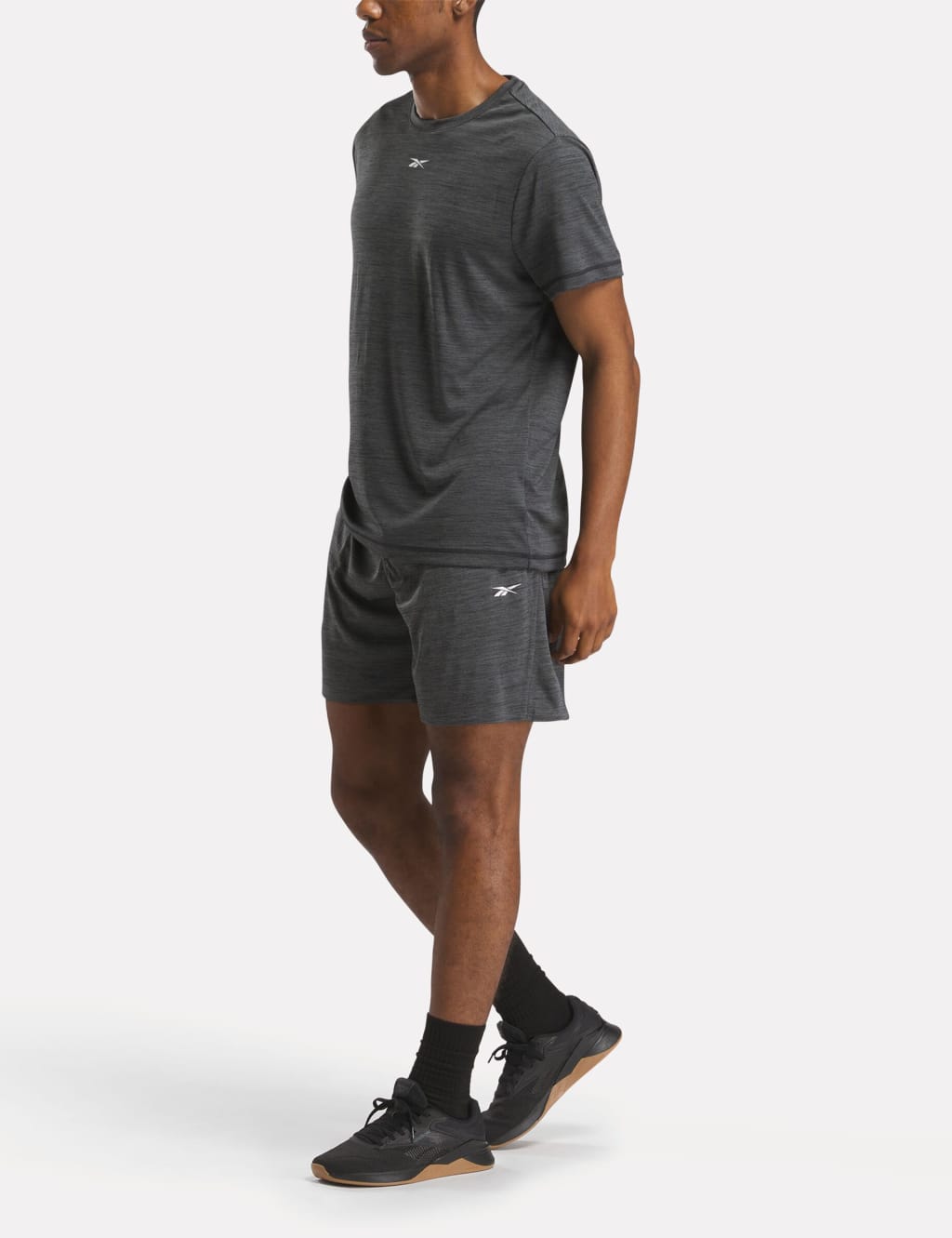 ID Train Melange Tech Sports T-Shirt 3 of 4