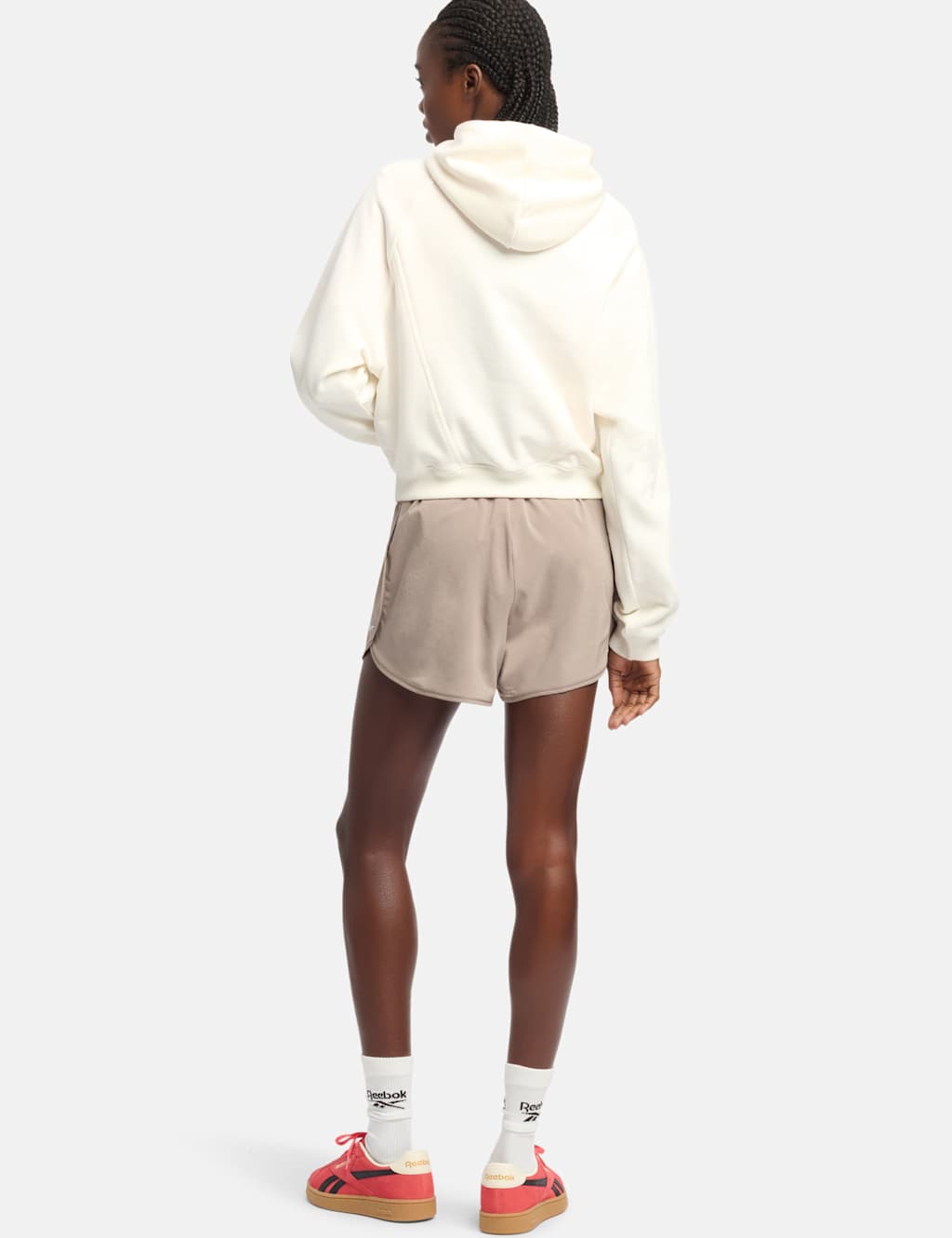 Lux Woven High Waisted Gym Shorts 4 of 5
