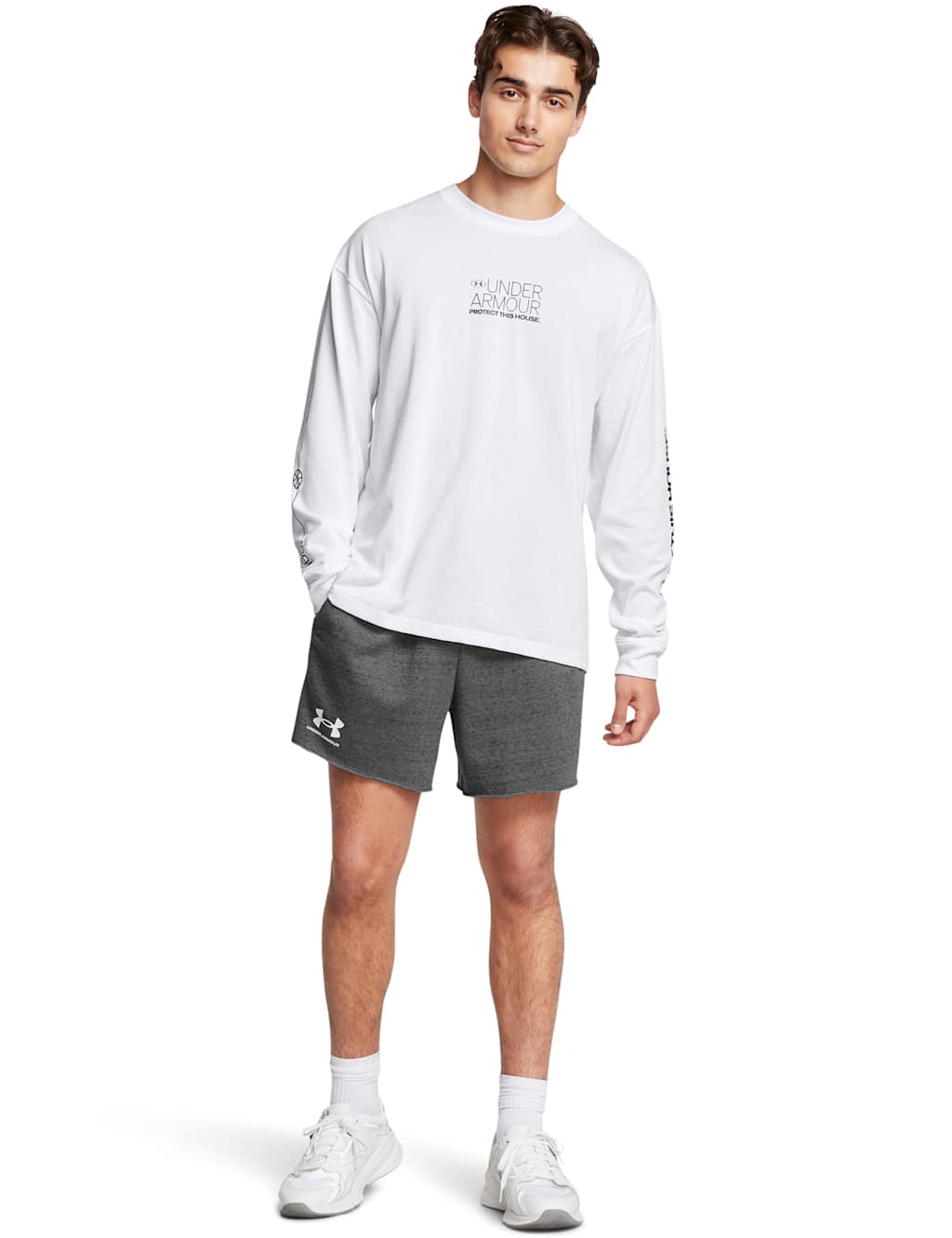 Rival Terry Elasticated Waist Active Shorts 3 of 5