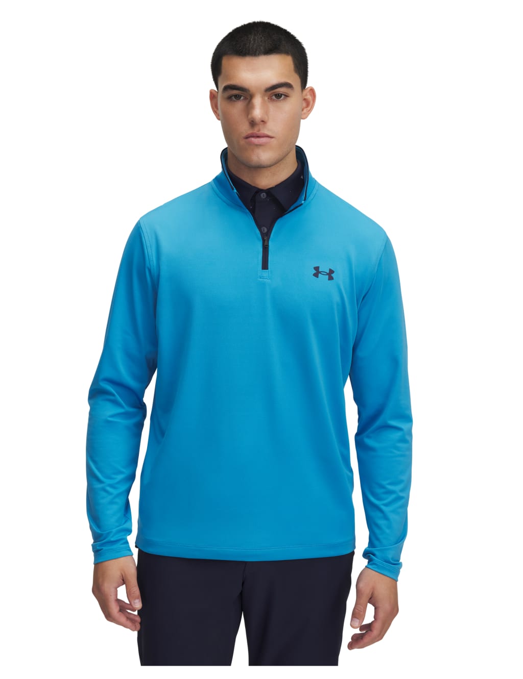 Matchplay Half Zip Funnel Neck Sweatshirt 1 of 2