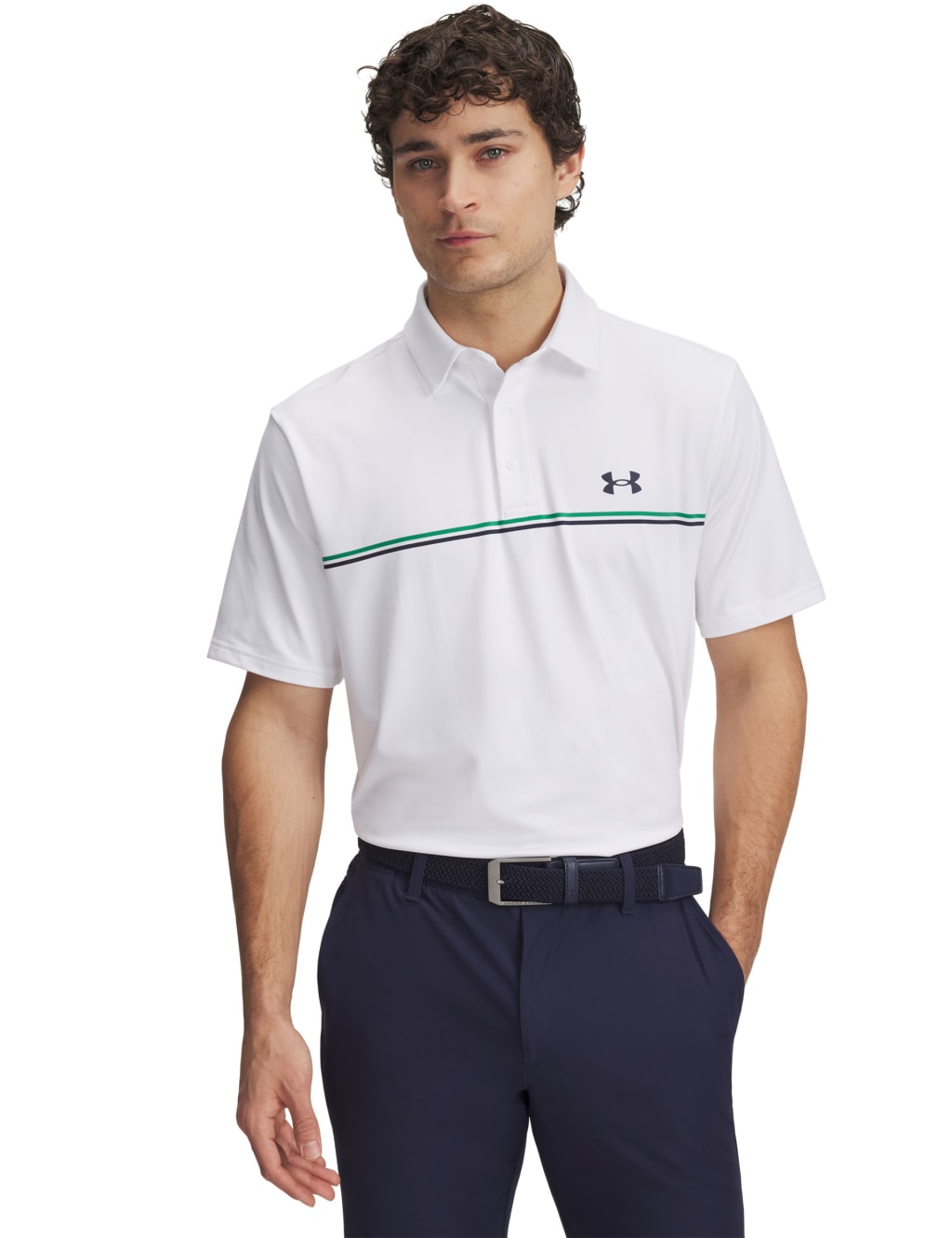 Playoff 3.0 Striped Polo Shirt 1 of 4