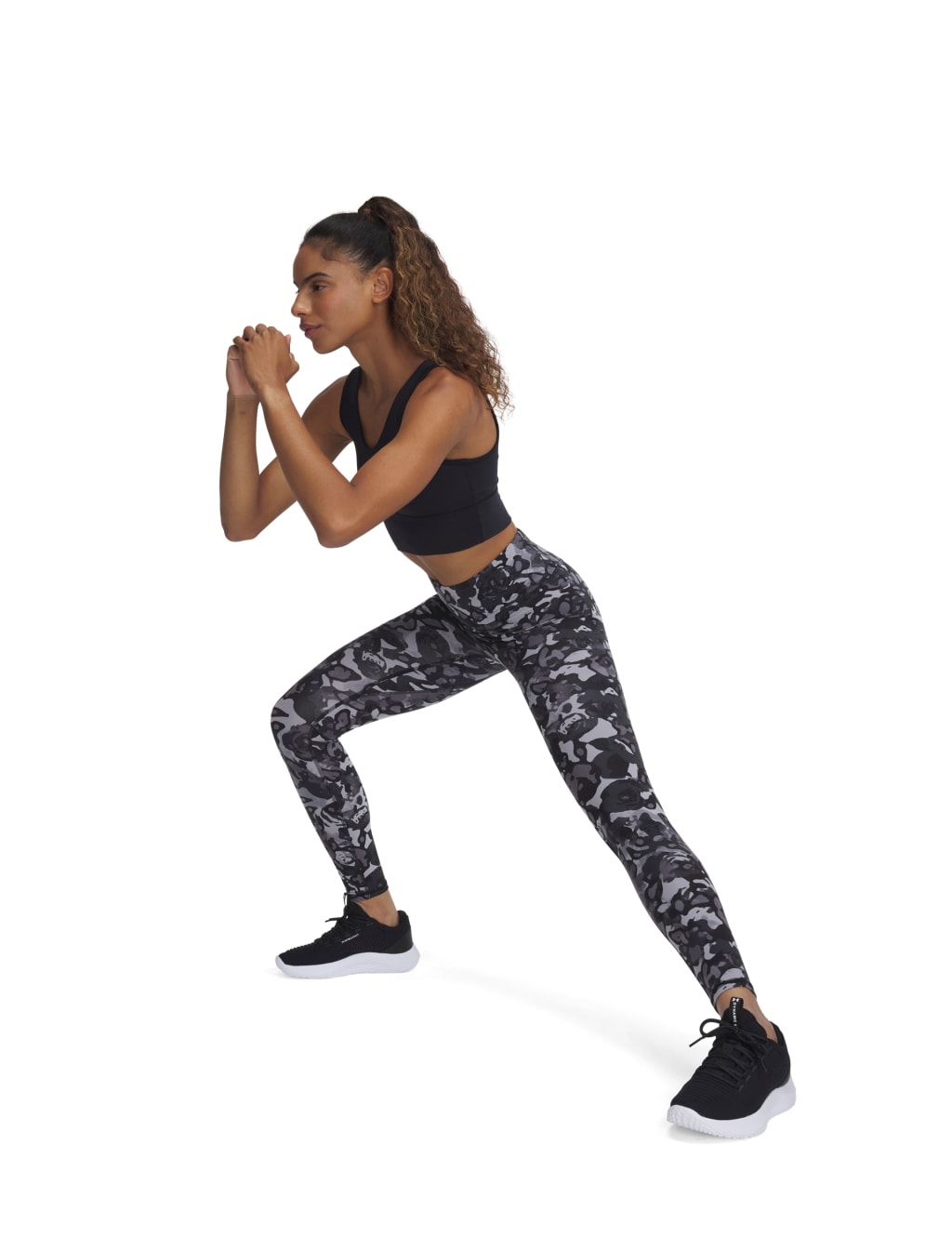 Motion Printed High Waisted Leggings 3 of 3