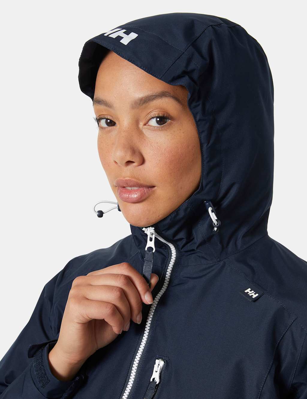 Belfast Hooded Longline Rain Jacket 4 of 6