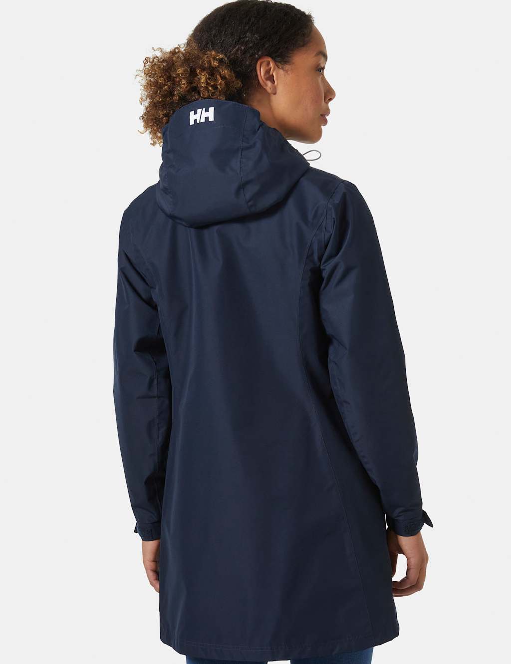 Belfast Hooded Longline Rain Jacket 5 of 6
