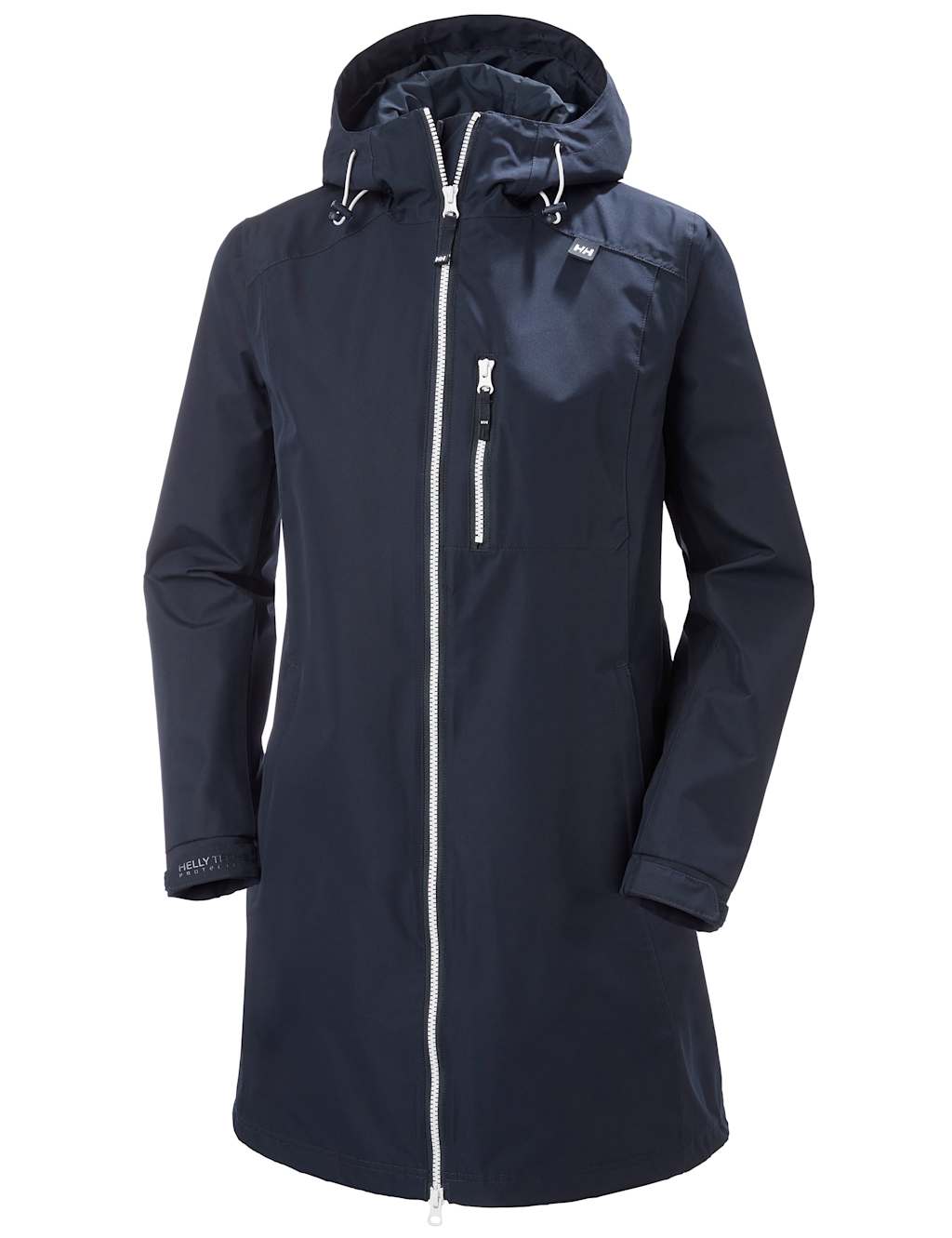 Belfast Hooded Longline Rain Jacket 2 of 6