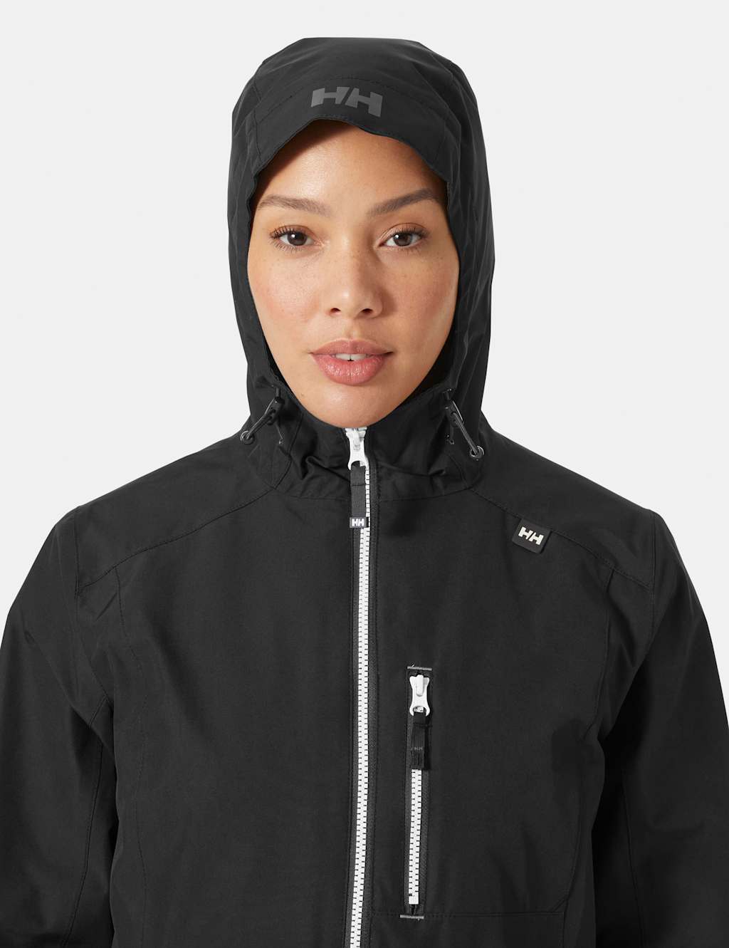 Belfast Hooded Longline Rain Jacket 4 of 6