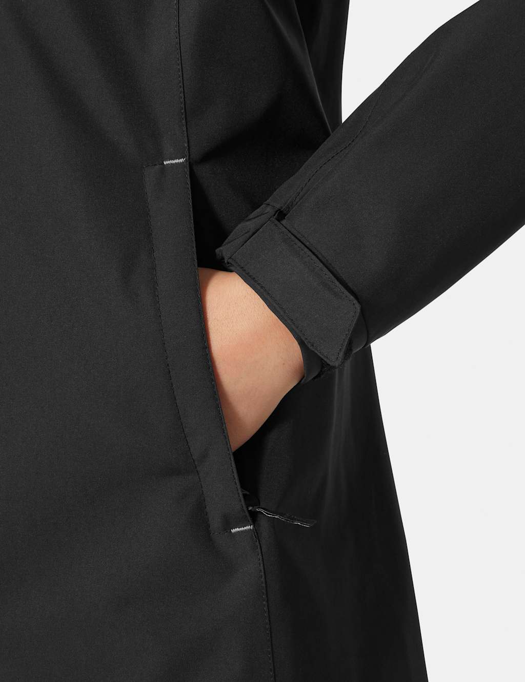 Belfast Hooded Longline Rain Jacket 5 of 6