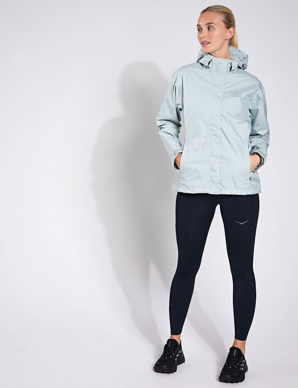 Seven J Waterproof Hooded Rain Jacket 3 of 4